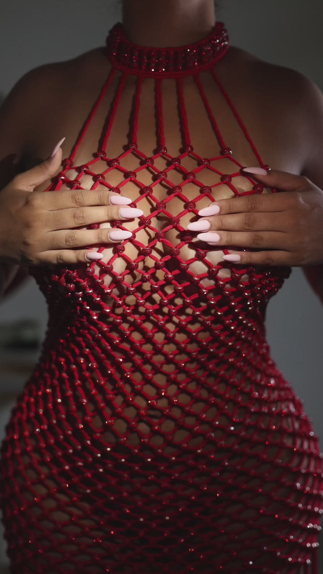 Treillage de Perles Dress